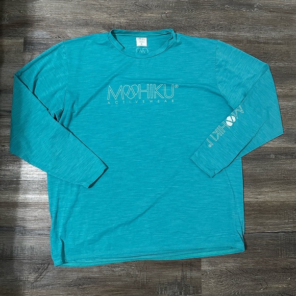 Mahiku Activewear Shirt. Size XL. Color, blue. - Picture 1 of 4